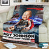 Personalized Baby Superhero Thor Blanket – CNN Breaking News Style with Custom Photo & Name